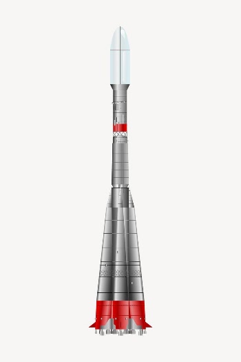 Space rocket clipart, vehicle illustration. | Free Photo - rawpixel