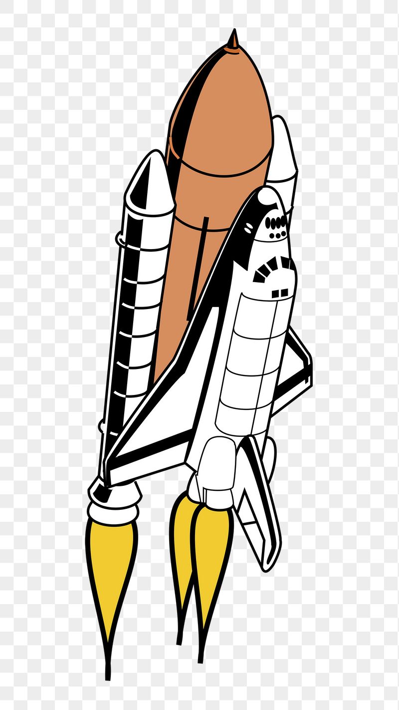 Space rocket png sticker, vehicle | Free PNG - rawpixel