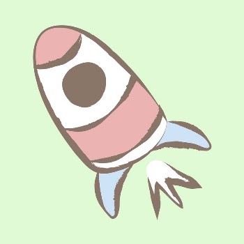 Space rocket sticker, pastel doodle | Free PSD Illustration - rawpixel