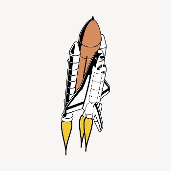 Space rocket sticker, vehicle illustration | Free PSD - rawpixel