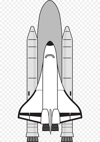 Space Shuttle program Clip art - White space shuttle 