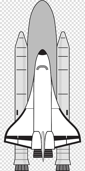 Space Shuttle program , White space shuttle transparent background PNG clipart