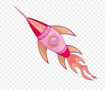 Spacecraft Rocket 0506147919 Clip art - Vector cartoon hand painted rocket spacecraft 