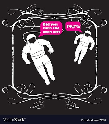 Spacemen vector image