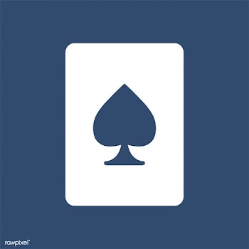Spade playing card icon illustration | Free stock vector - 457627