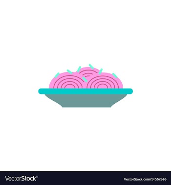 Spaghetti alla carbonara traditional italian dish vector image