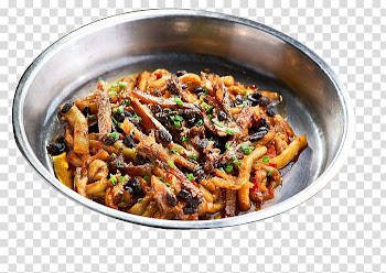 Spaghetti alla puttanesca Chinese cuisine Cirrhinus molitorella Dish, Dace steamed eggplant transparent background PNG clipart