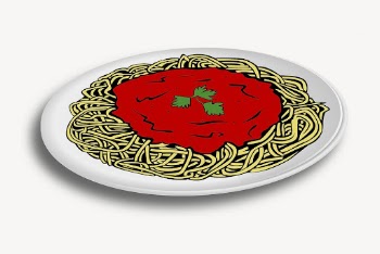 Spaghetti collage element, food illustration | Free PSD - rawpixel