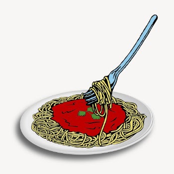 Spaghetti illustration. Free public domain | Free Photo - rawpixel