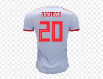 Spain 2018 World Cup Marco Asensio - Equipamento Espanha Mundial 2018