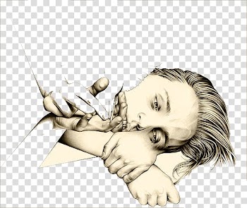 Spain Illustrator Drawing Art Illustration, White 3d hand painted head transparent background PNG clipart