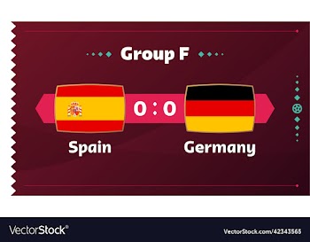 spain vs germany football 2022 group f world