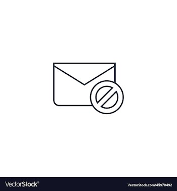 spam creative icon line multicolored from seo