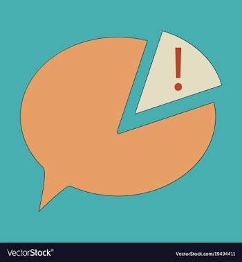 Spam email warning concept of virus piracy vector image