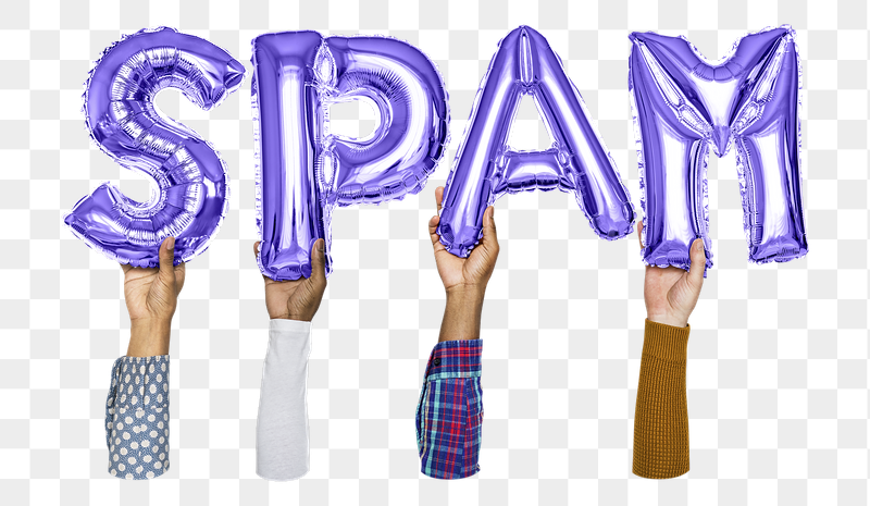Spam word png, hands holding | Free PNG - rawpixel