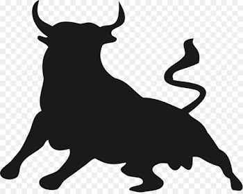 Spanish Fighting Bull Clip art - Bullfighting Silhouette 