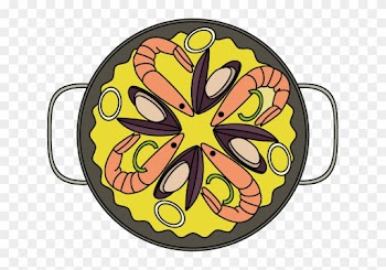 Spanish Food Cliparts - Paella Png Clipart