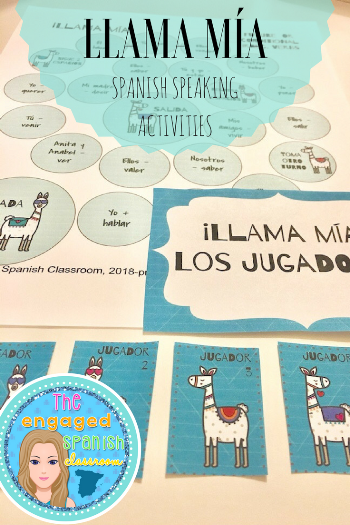 Spanish speaking activities, spanish speaking game, spanish class ...