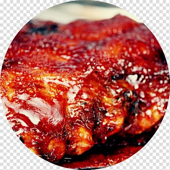 Spare ribs Barbecue sauce Pulled pork, Daily Burger Deal transparent background PNG clipart