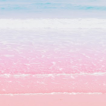 Sparkle ocean waves pastel image background