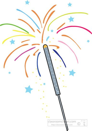 Sparkler 4th Of July Clipart #1 | RS | 4th of july clipart, 4th of ...