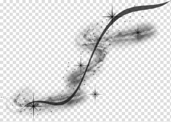 Sparkles Stars , black and white abstract painting transparent background PNG clipart