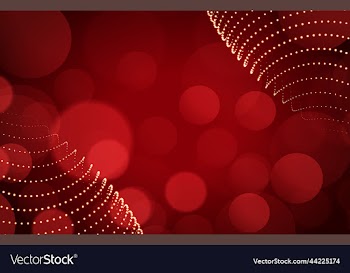sparkling bokeh red background
