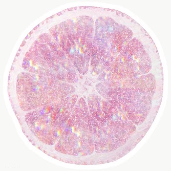 Sparkling pink orange holographic style sticker design element with wh.. | Free  transparent png - 2341207