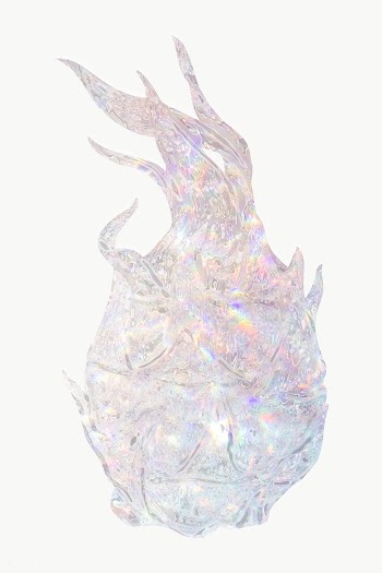 Sparkling silver dragon fruit holographic style design element | Free  transparent png - 2341283