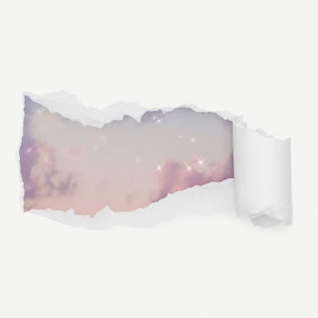 Sparkly evening sky torn paper | Free PSD - rawpixel