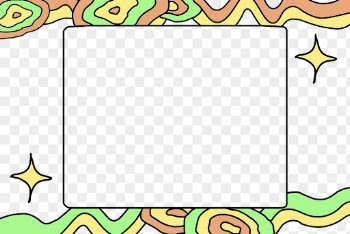 Sparkly frame png, colorful abstract | Free PNG Sticker - rawpixel