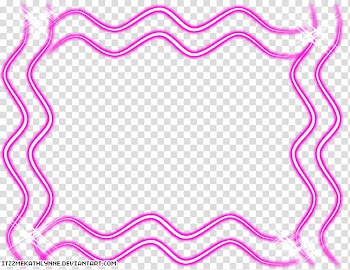 Sparkly Pink Swirl frame, purple illustration transparent background PNG clipart