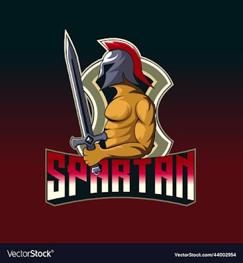 spartan mascot logo