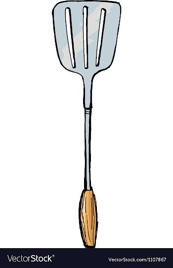 Spatula vector image