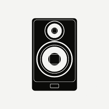 Speaker collage element, vintage illustration | Free PSD Illustration - rawpixel