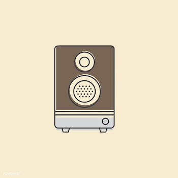 Speaker stereo icon vector illustration | Free stock vector - 16580