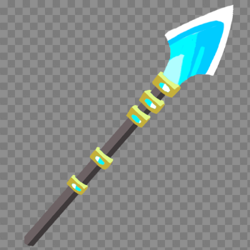 Spear PNG Image with Transparent Background