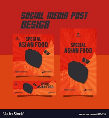 special food flyer food template design