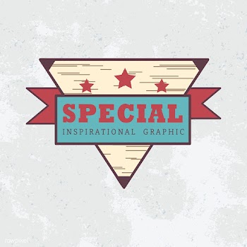 Special inspirational graphic badge vector | Free stock vector - 531401