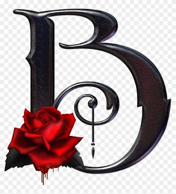 Special Letters, Alphabet Letters, Alphabet Design, - Letra B Con Rosa