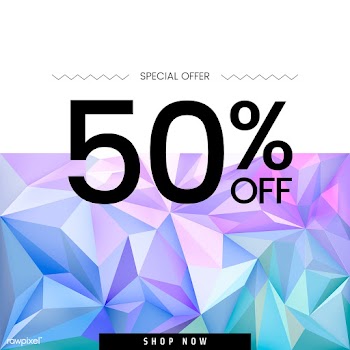 Special offer 50% off vector | Free stock vector - 512098