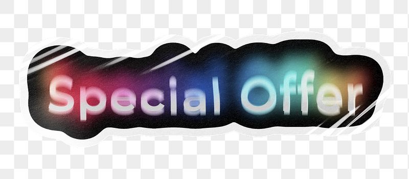 Special offer png word sticker, | Free PNG - rawpixel