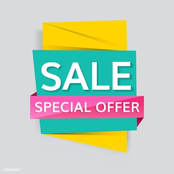 Special offer sale sign | Free stock vector - 584595