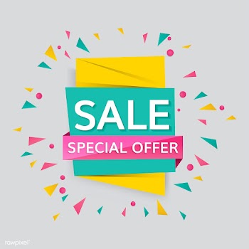 Special offer sale sign | Free stock vector - 584599