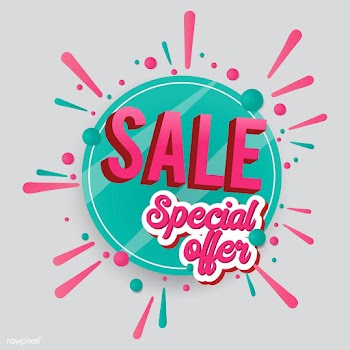 Special offer sale sign | Free stock vector - 584600