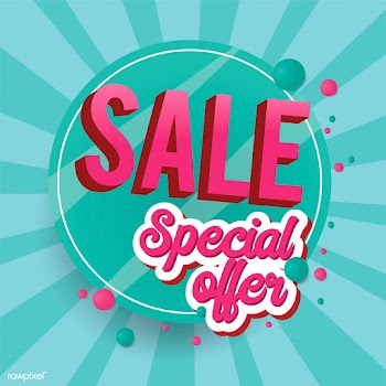 Special offer sale sign | Free stock vector - 584681