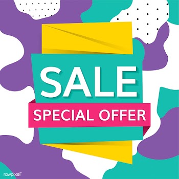 Special offer sale sign | Free stock vector - 584697