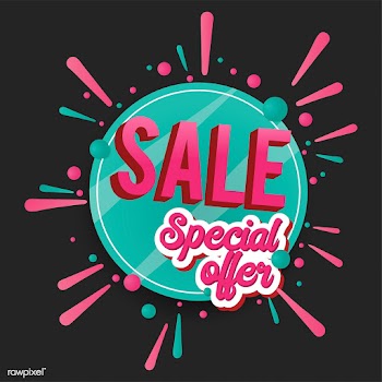 Special offer sale sign | Free stock vector - 584712