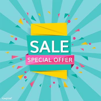 Special offer sale sign | Free stock vector - 584716