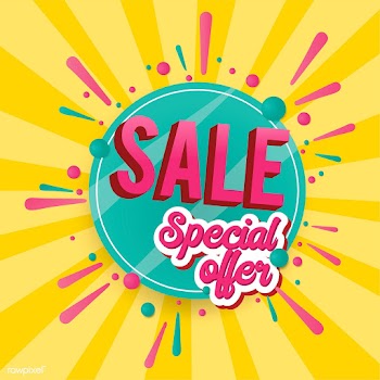Special offer sale sign | Free stock vector - 584717